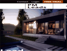 Tablet Screenshot of pmleads.com